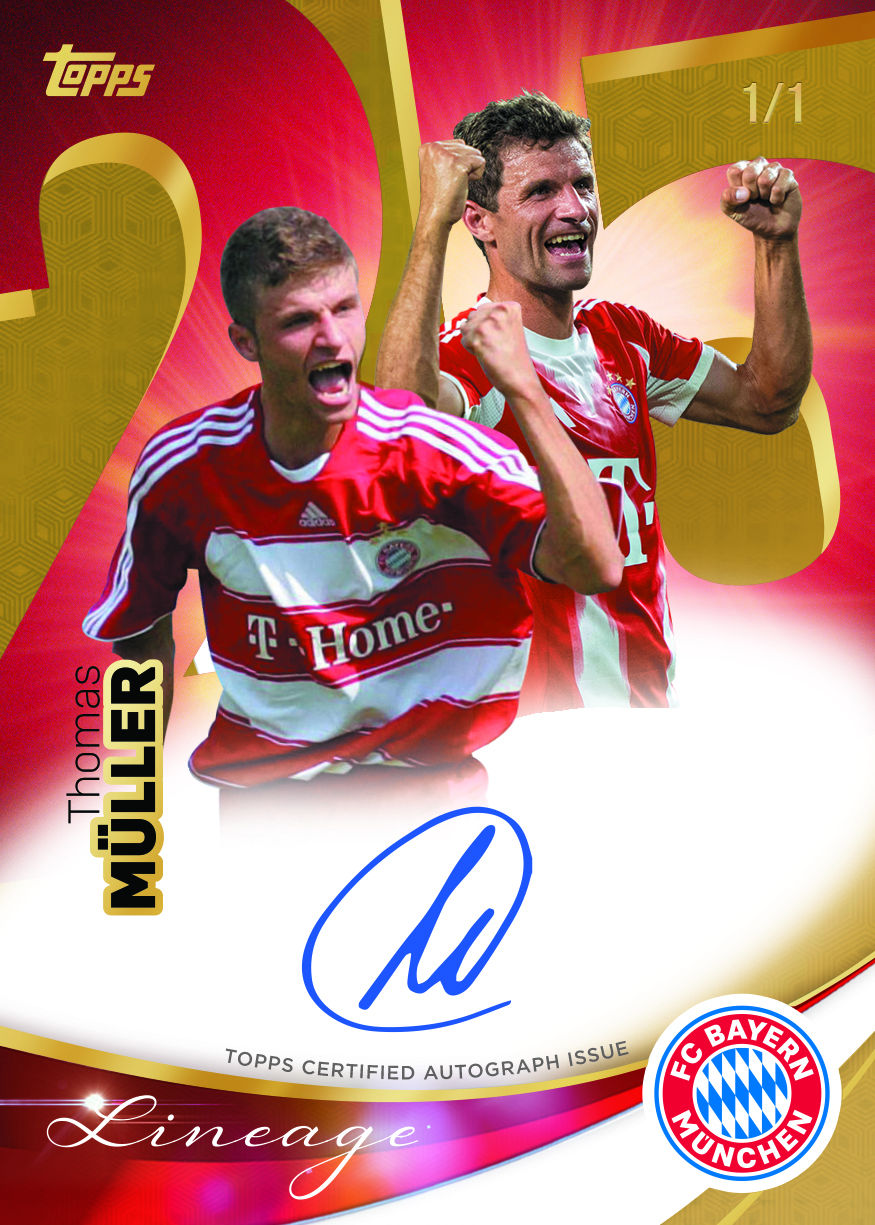 Topps FC Bayern Lineage 2025-26