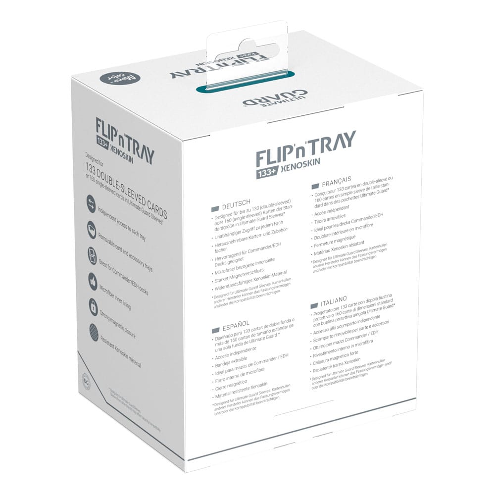 Ultimate Guard Flip`n`Tray 133+ XenoSkin Petrol Ultimate Guard Flip`n`Tray 133+ XenoSkin Petrol