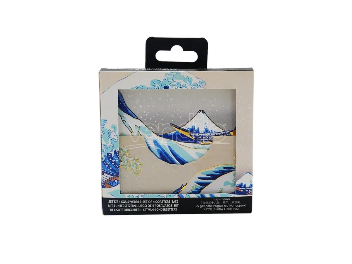 The Great Wave of Kanagawa - Set of 4 Coasters
