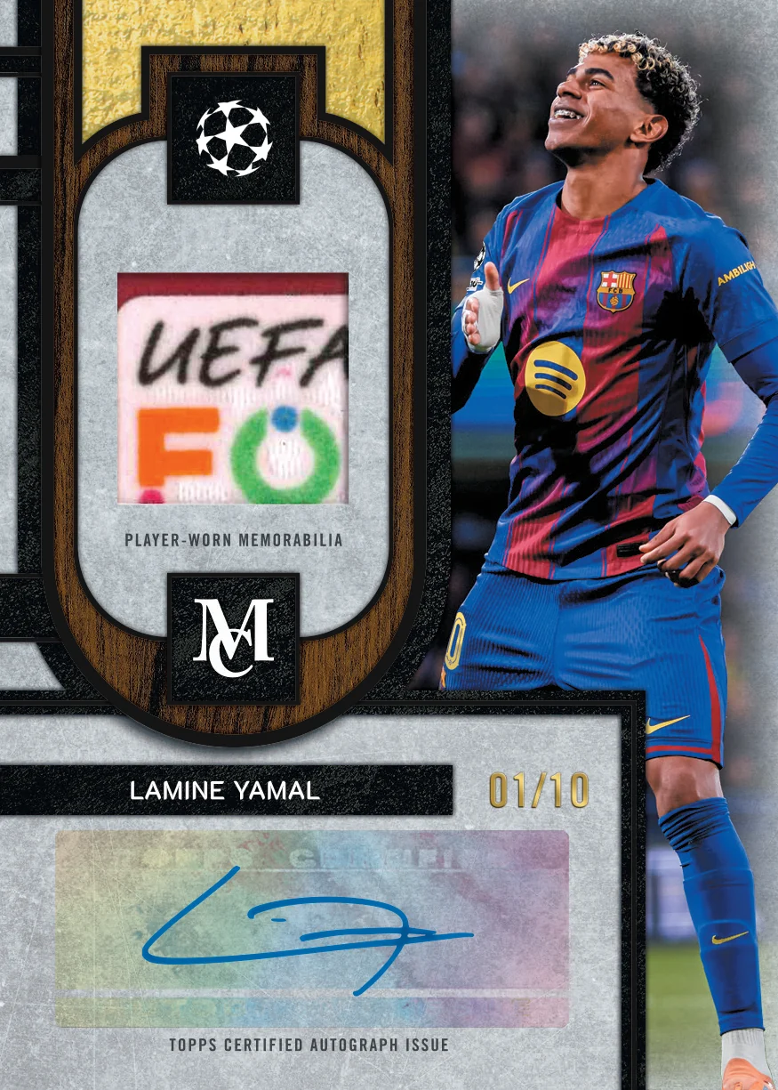Topps Museum UEFA Club Competitions 2025/26