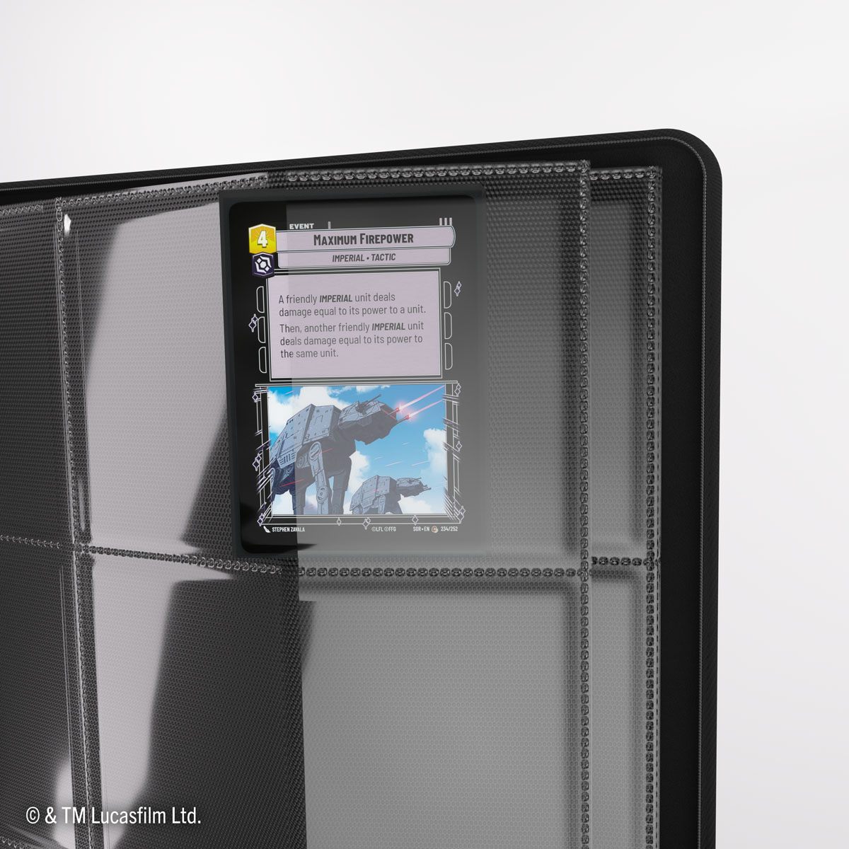 Star Wars: Unlimited Zip-Up Album - The First Legion & Teebo