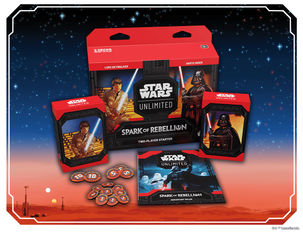 Star Wars: Unlimited - Spark of Rebellion Two-Player Starterdecks EN Star Wars: Unlimited - Spark of Rebellion Two-Player Starterdecks EN