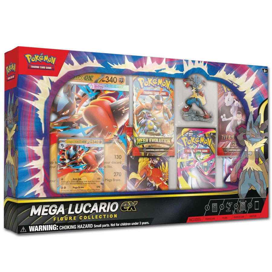 Pokémon Mega Lucario EX Figure Collection Pokémon Mega Lucario EX Figure Collection