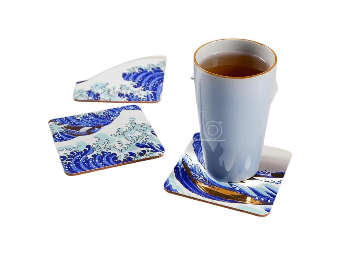 The Great Wave of Kanagawa - Set of 4 Coasters