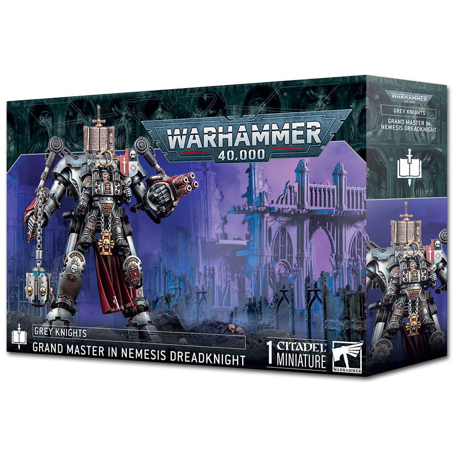 Grey Knights - Grand Master in Nemesis Dreadknight