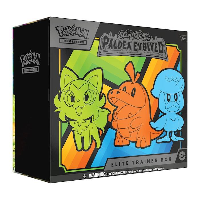 SV02 Paldea Evolved Elite Trainer Box SV02 Paldea Evolved Elite Trainer Box
