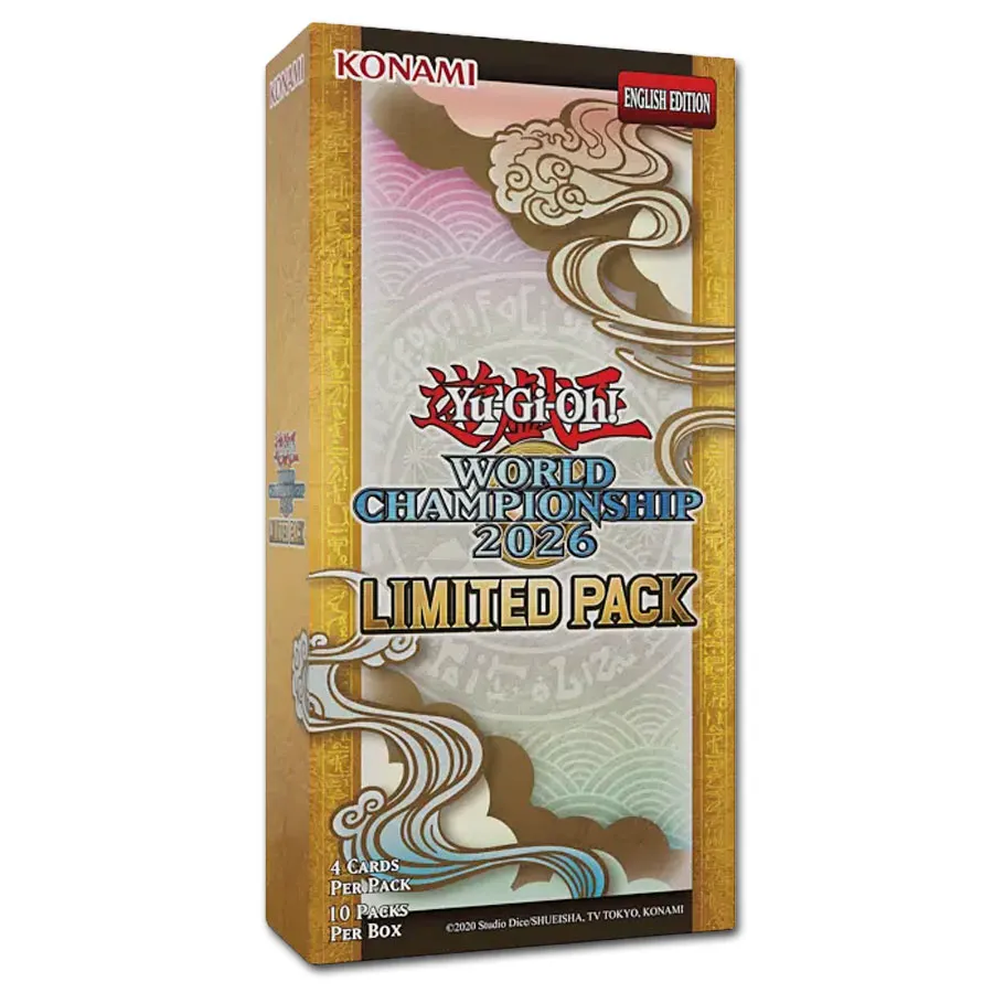 Limited Pack World Championship 2026 Display (10 Packs) - YGO