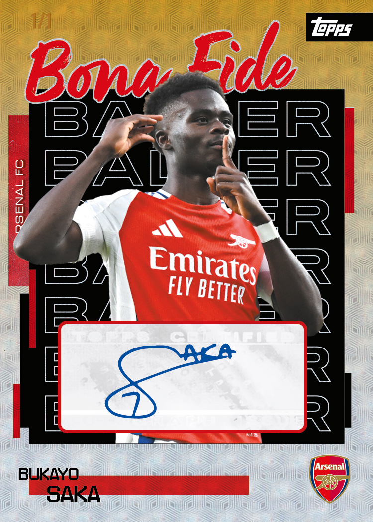 Topps Arsenal Team Set 25/26 Deck Box