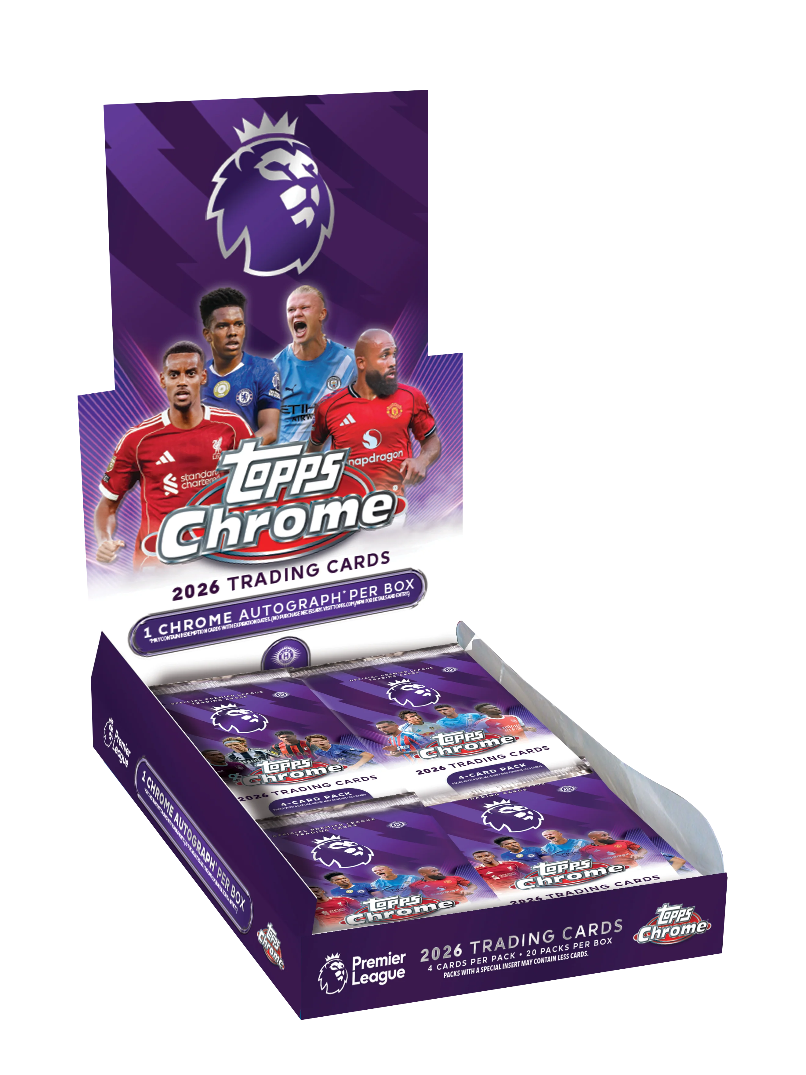 Topps Chrome Premier League - Hobby Box