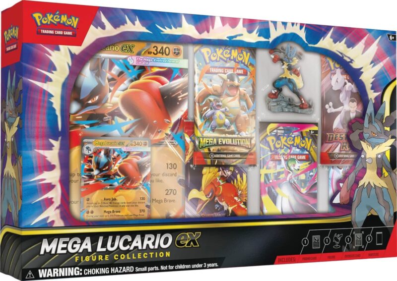 Pokémon Mega Lucario EX Figure Collection Pokémon Mega Lucario EX Figure Collection