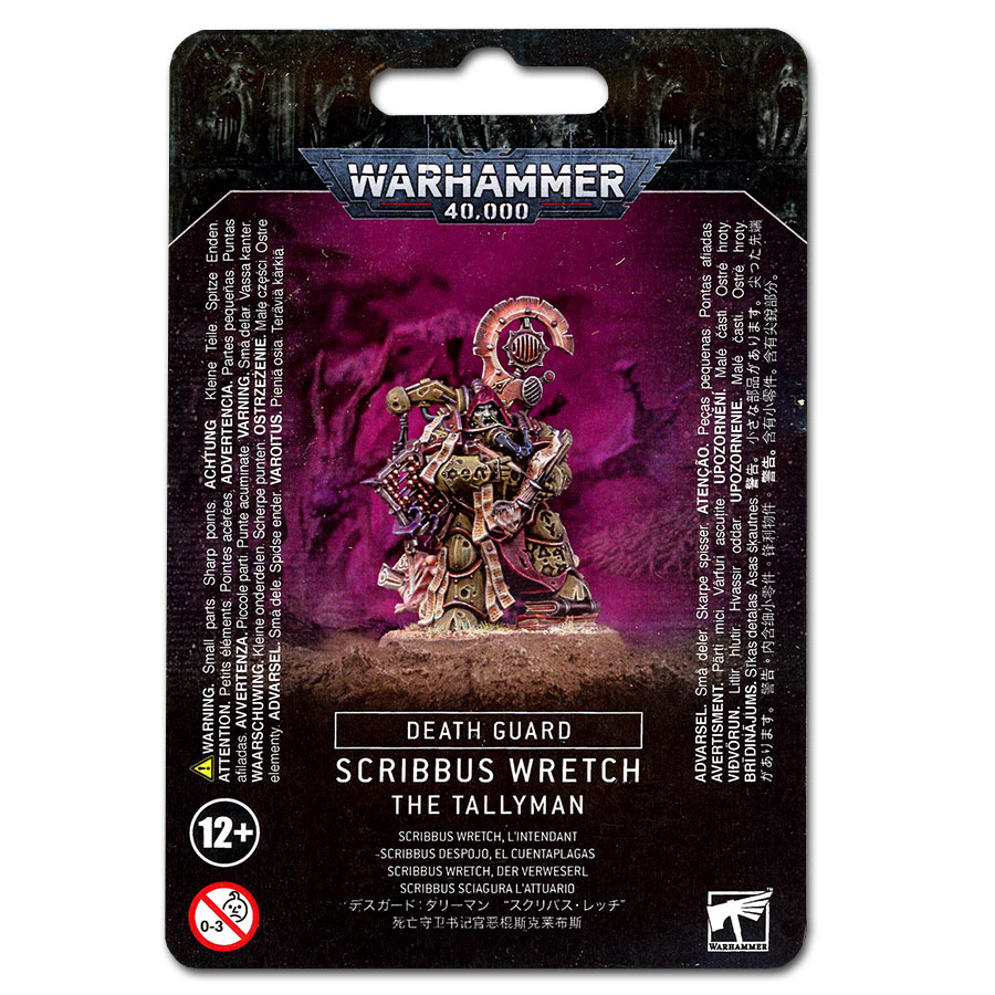 Death Guard - Scribbus Wretch the Tallyman