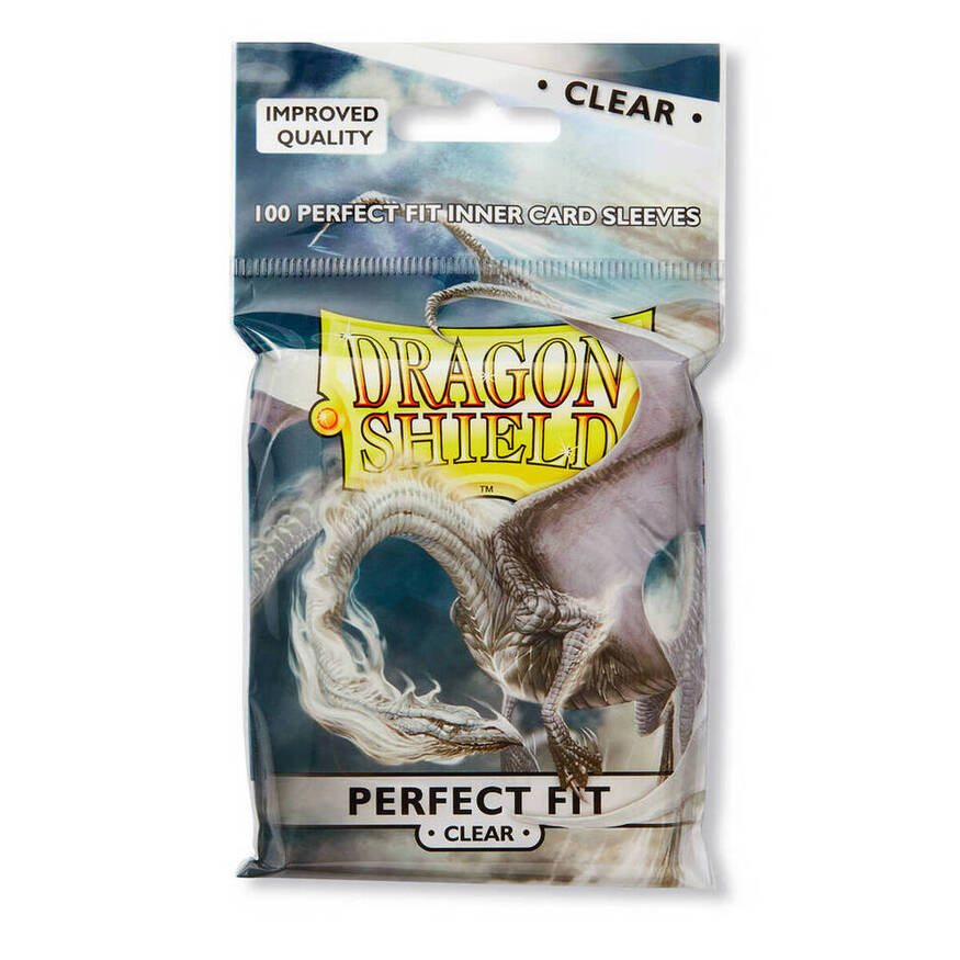 Dragon Shield Standard Perfect Fit Sleeves (100 Sleeves) Dragon Shield Standard Perfect Fit Sleeves (100 Sleeves)