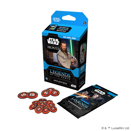 Qui-Gon Jinn Legends of the Force Spotlight Deck