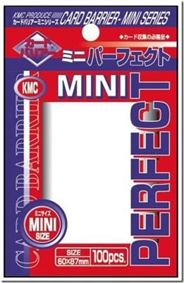 KMC Japanese Perfect Size Sleeves Mini (100 Sleeves)