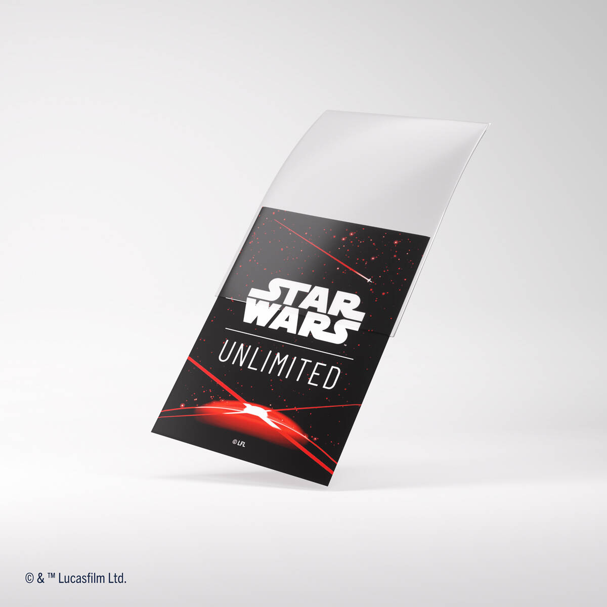 Star Wars: Unlimited Art Sleeves Double Sleeving Pack - Weltraum Rot