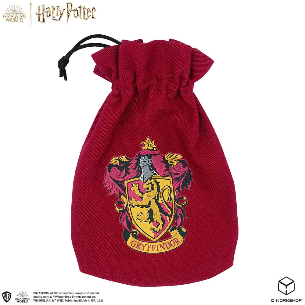 Harry Potter Dice & Pouch Set Gryffindor