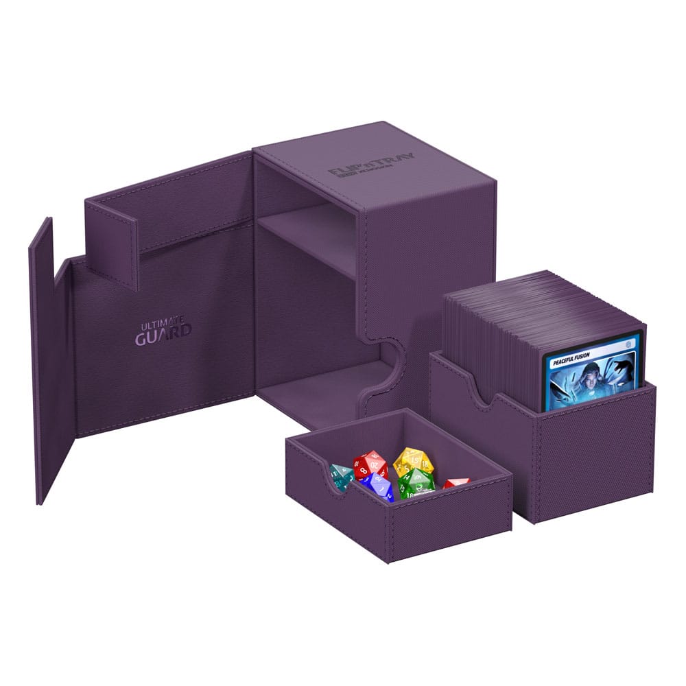 Ultimate Guard Flip`n`Tray 133+ XenoSkin Purple Ultimate Guard Flip`n`Tray 133+ XenoSkin Purple