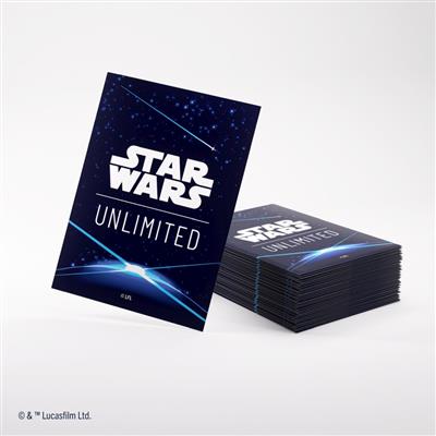 Star Wars: Unlimited Art Sleeves Double Sleeving Pack - Weltraum Blau Star Wars: Unlimited Art Sleeves Double Sleeving Pack - Weltraum Blau