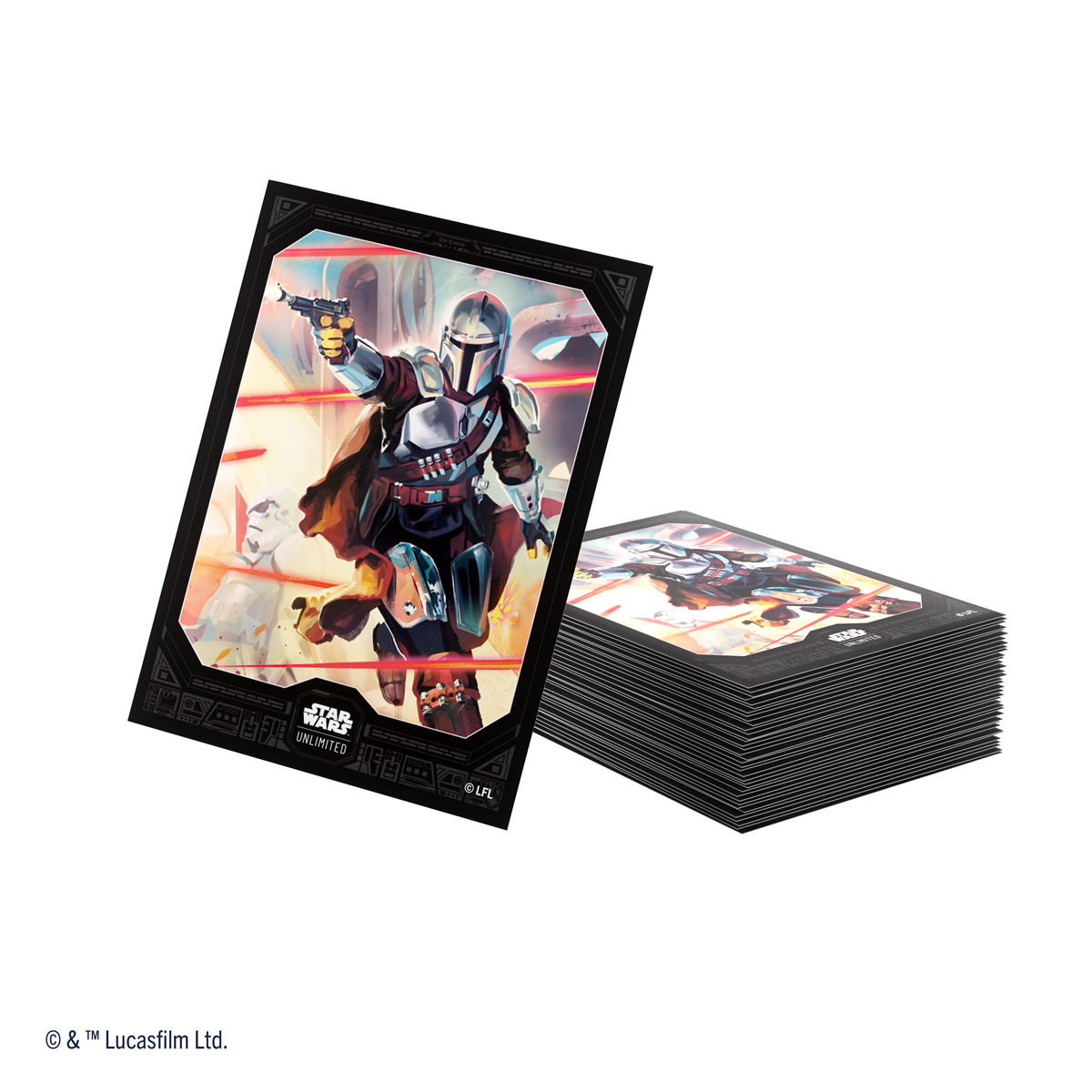 Star Wars: Unlimited Art Sleeves - Mandalorian Star Wars: Unlimited Art Sleeves - Mandalorian