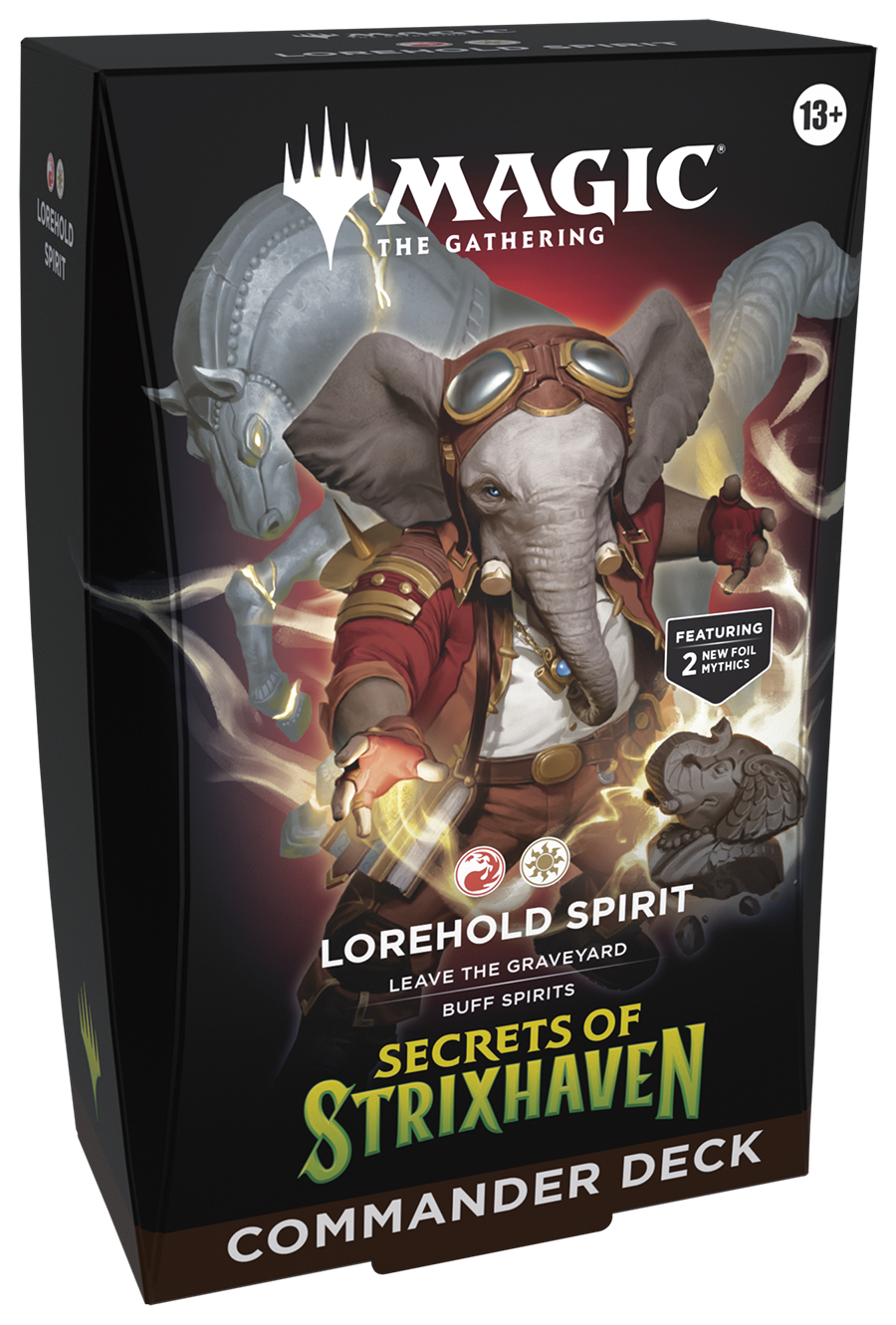 Magic The Gathering Secrets of Strixhaven Commander Deck Lorehold Spirit