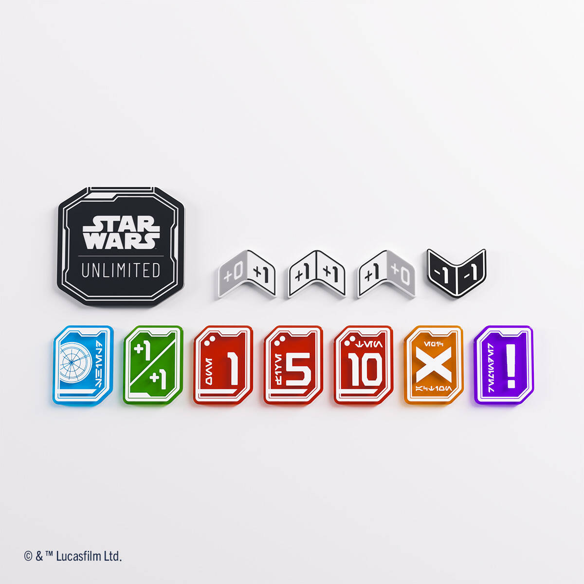 Star Wars: Unlimited Acrylic Tokens Star Wars: Unlimited Acrylic Tokens