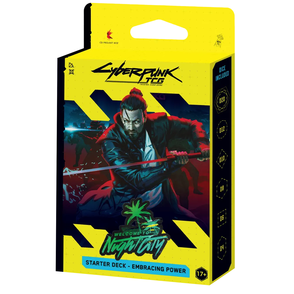 Cyberpunk TCG | Welcome To Night City | Starter Deck - Embracing Power