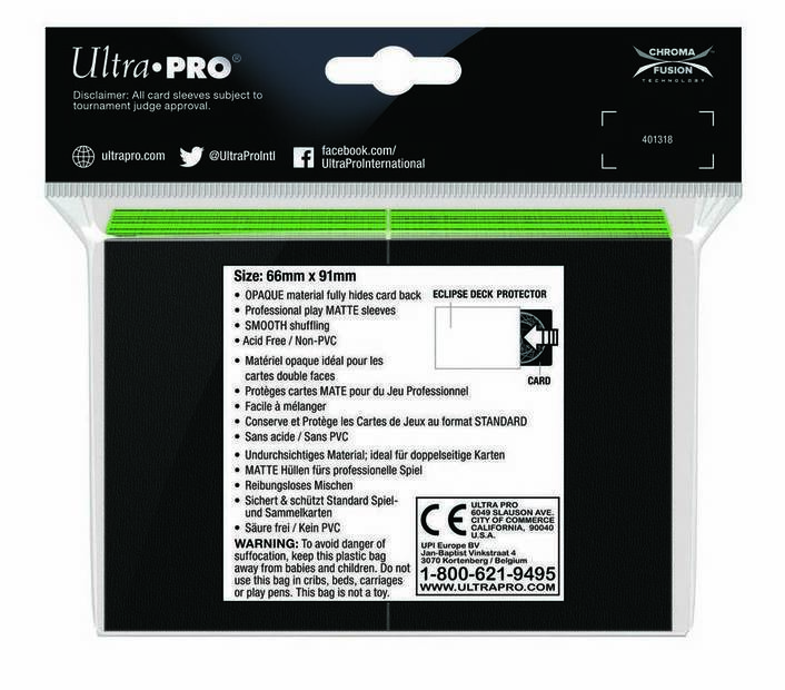 Ultra Pro Eclipse Matte Ultra Pro Eclipse Matte