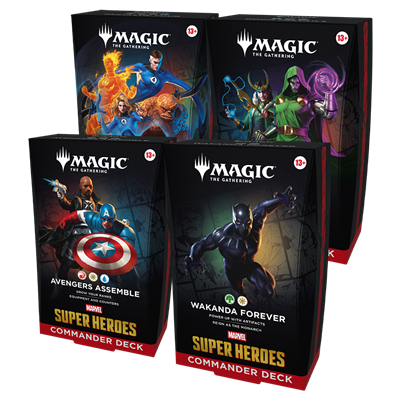 Marvel Super Heroes Commander Decks
