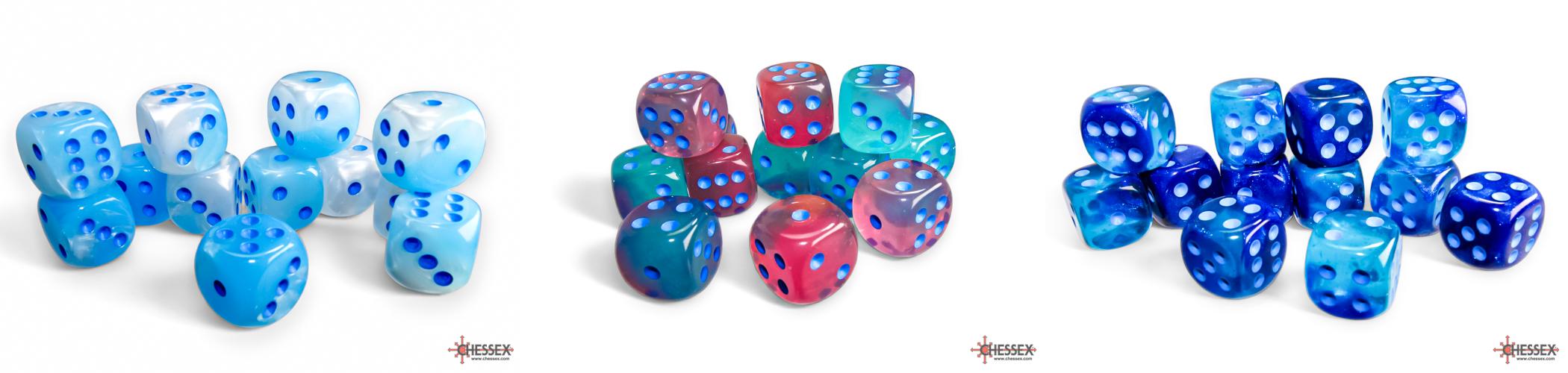 Chessex 16mm d6 Gemini