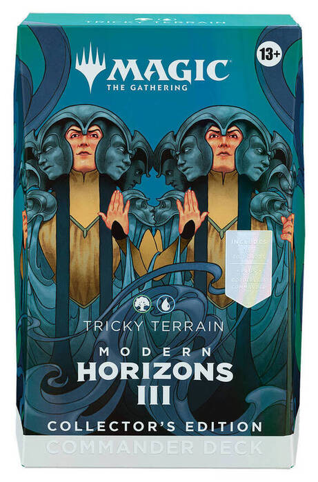 Modern Horizons III Commander Tricky Terrain Collector's Edition Modern Horizons III Commander Tricky Terrain Collector's Edition