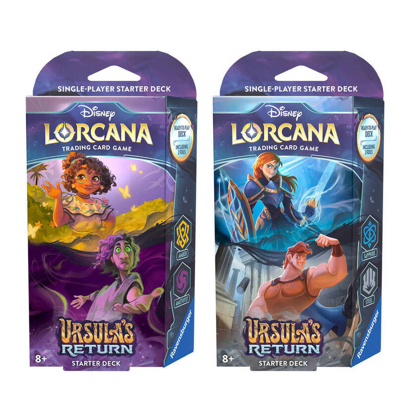 Lorcana: Ursula's Return Starter Decks Lorcana: Ursula's Return Starter Decks