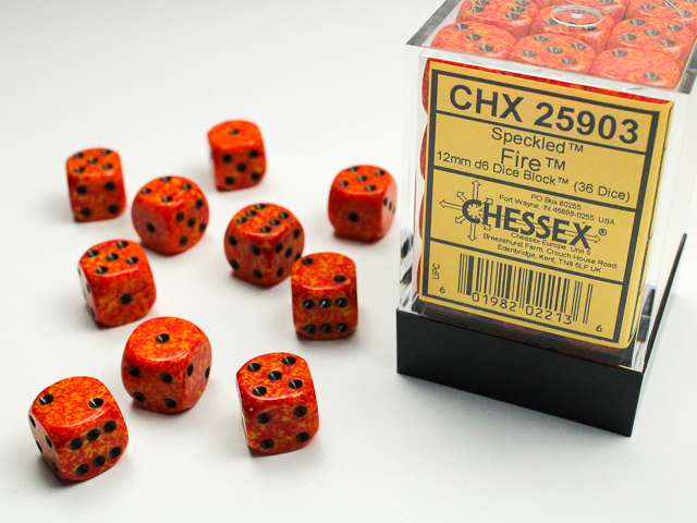 Chessex 12mm d6 Speckled Chessex 12mm d6 Speckled