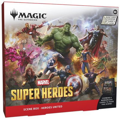 Marvel Super Heroes Scene Box Heroes United