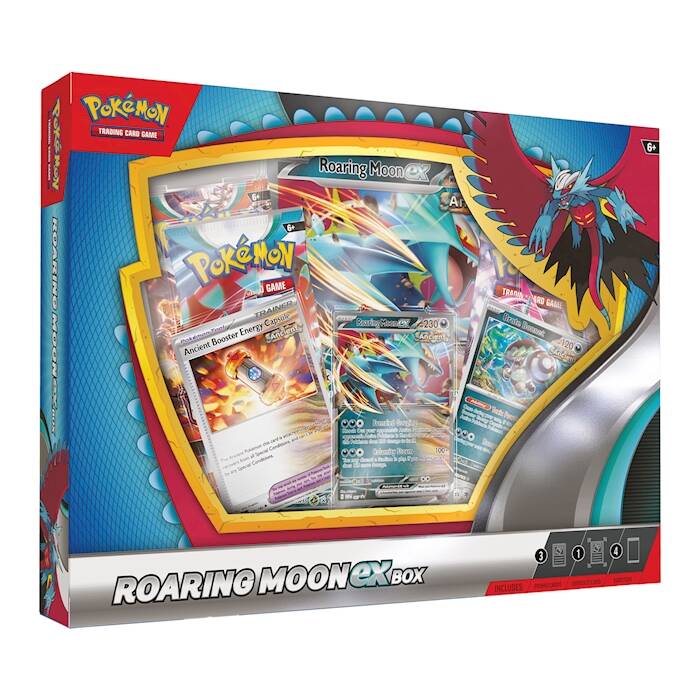 Pokémon TCG: Iron Valiant/Roaring Moon November ex Box
