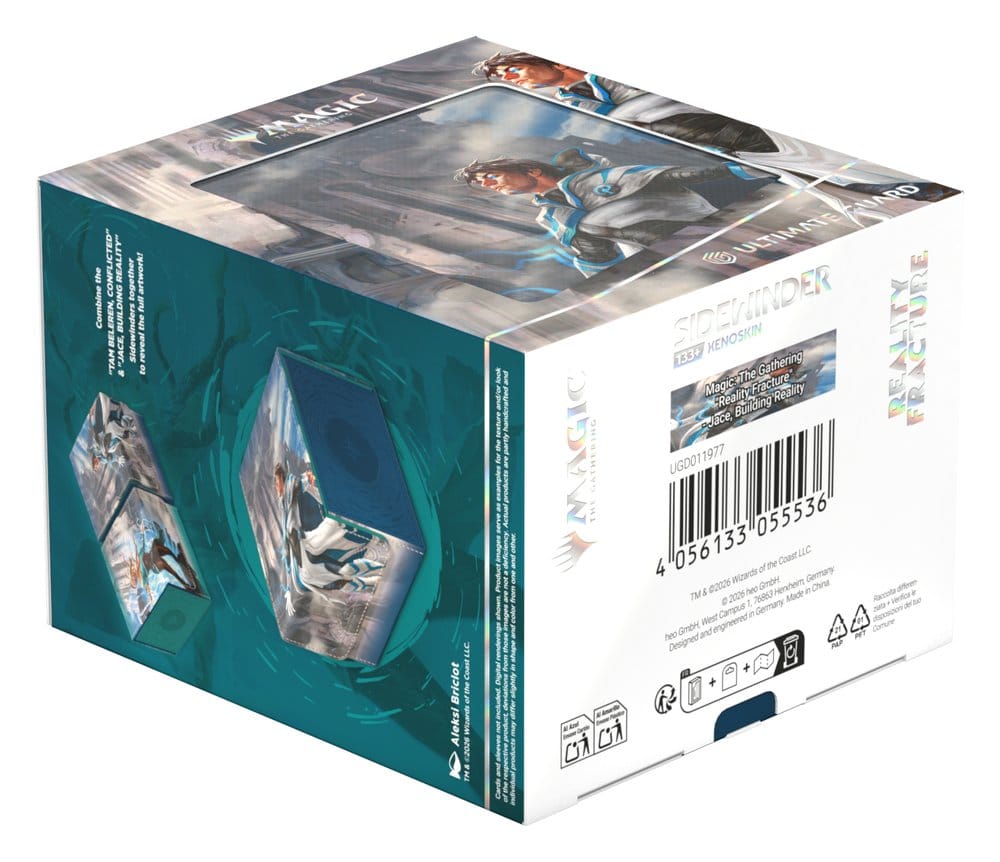 Ultimate Guard Sidewinder 133+ Xenoskin Magic: The Gathering "Reality Fracture" / Jace, Building Reality