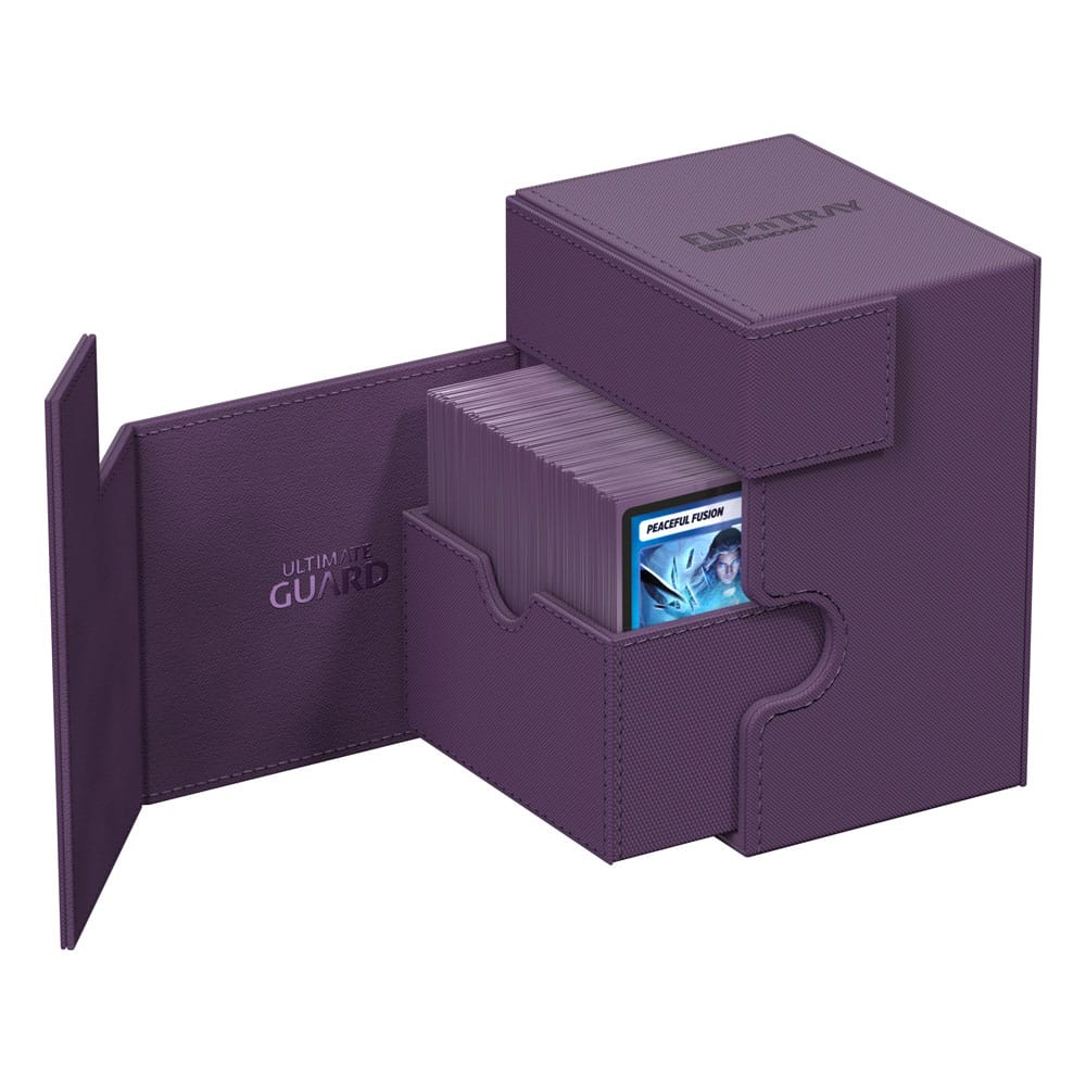 Ultimate Guard Flip`n`Tray 133+ XenoSkin Purple Ultimate Guard Flip`n`Tray 133+ XenoSkin Purple