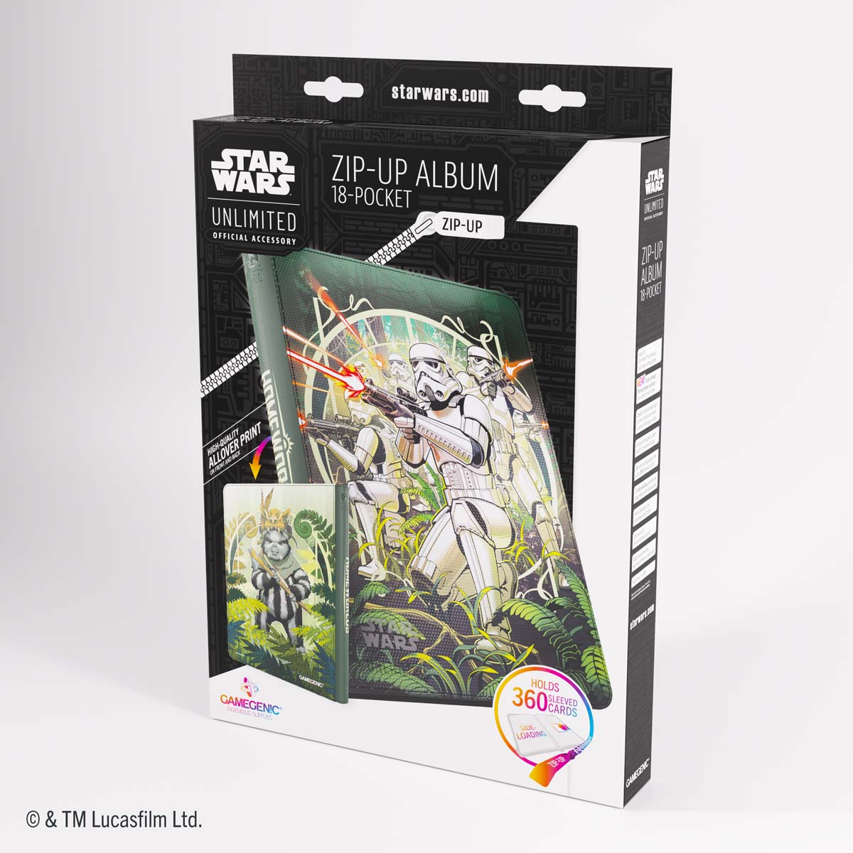 Star Wars: Unlimited Zip-Up Album - The First Legion & Teebo
