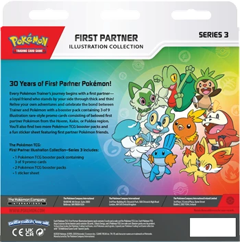 Pokémon First Partner Illustration Collection Series 3