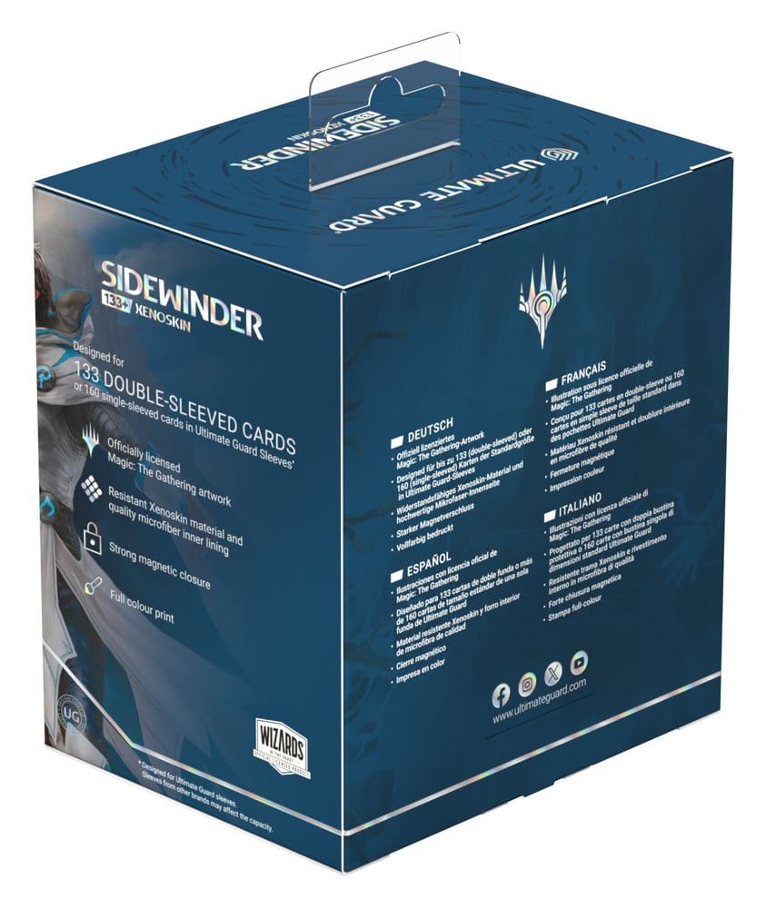 Ultimate Guard Sidewinder 133+ Xenoskin Magic: The Gathering "Reality Fracture" / Jace, Building Reality