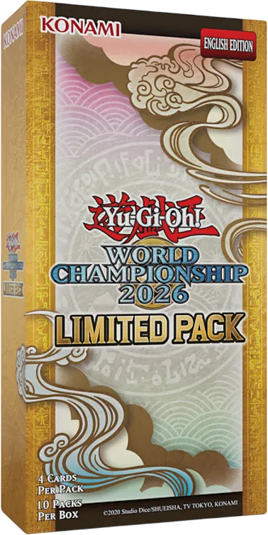 Limited Pack World Championship 2026 Display (10 Packs) - YGO
