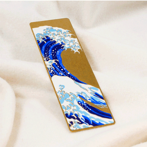 The Great Wave Off Kanagawa - Metal Bookmark The Great Wave Off Kanagawa - Metal Bookmark