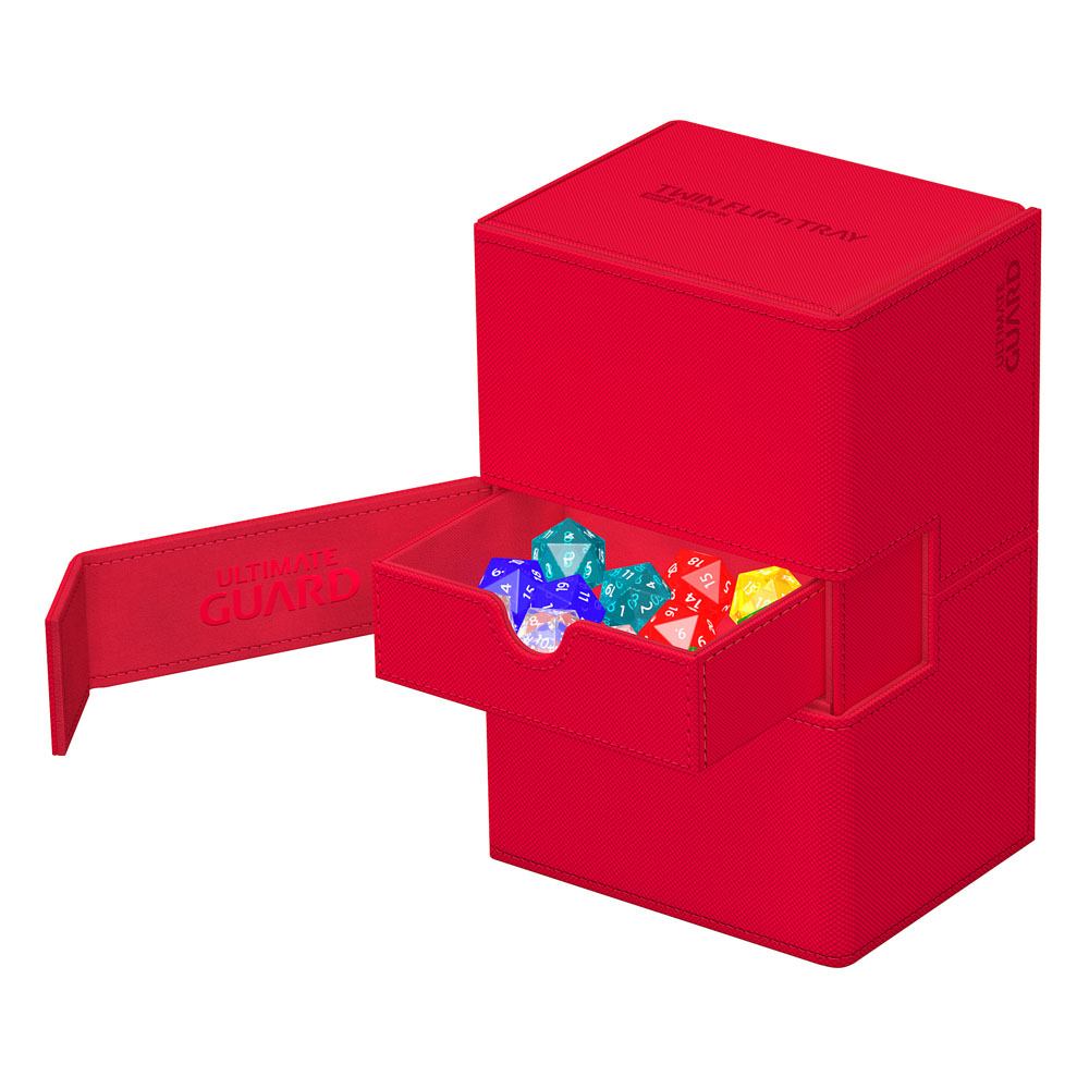 Ultimate Guard Twin Flip`n`Tray 160+ XenoSkin Monocolor Red Ultimate Guard Twin Flip`n`Tray 160+ XenoSkin Monocolor Red