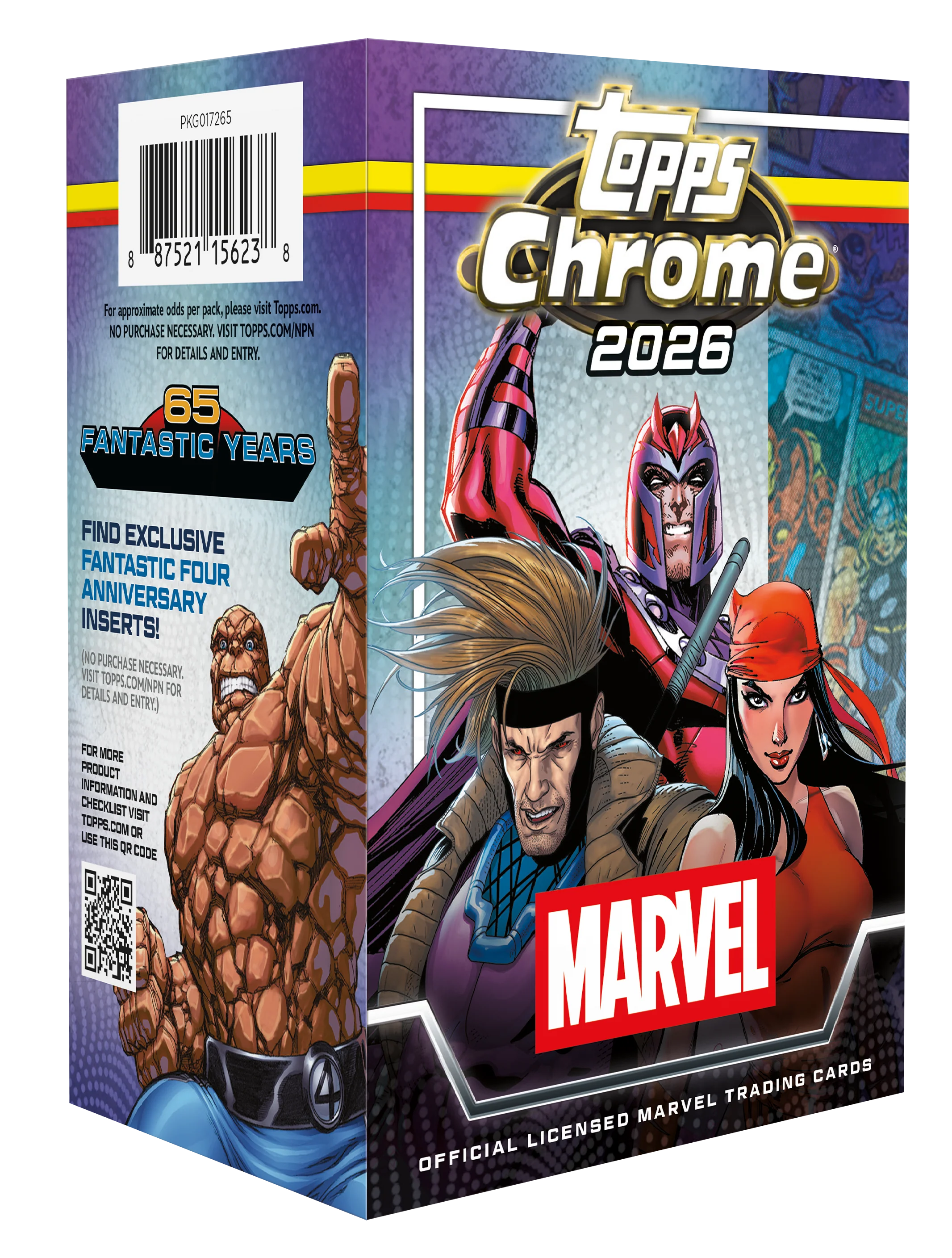 Topps Marvel Comics Chrome 2026