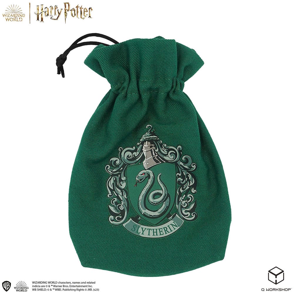 Harry Potter Dice & Pouch Set Slytherin Harry Potter Dice & Pouch Set Slytherin