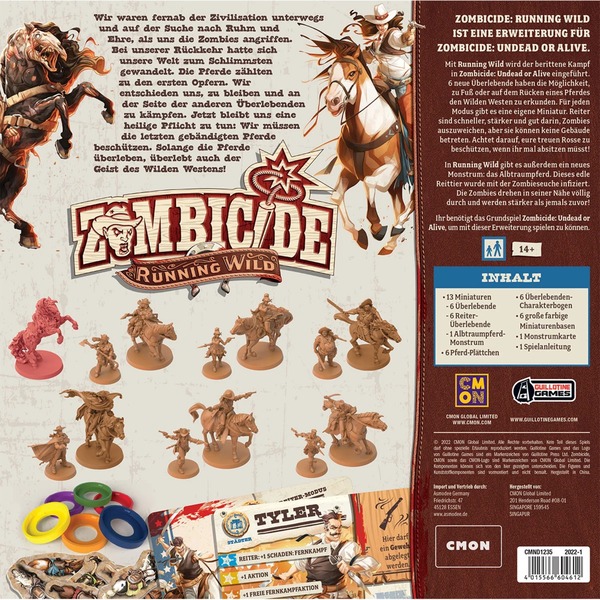 Zombicide: Undead or Alive - Running Wild Zombicide: Undead or Alive - Running Wild