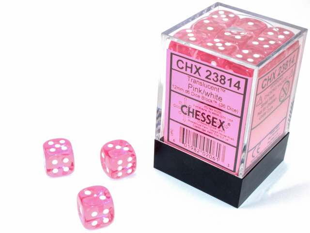 Chessex 12mm d6 Translucent Chessex 12mm d6 Translucent