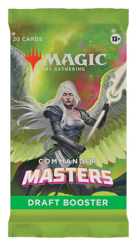 Magic the Gathering commander masters draft booster 1