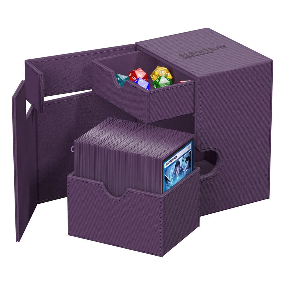 Ultimate Guard Flip`n`Tray 133+ XenoSkin Purple Ultimate Guard Flip`n`Tray 133+ XenoSkin Purple