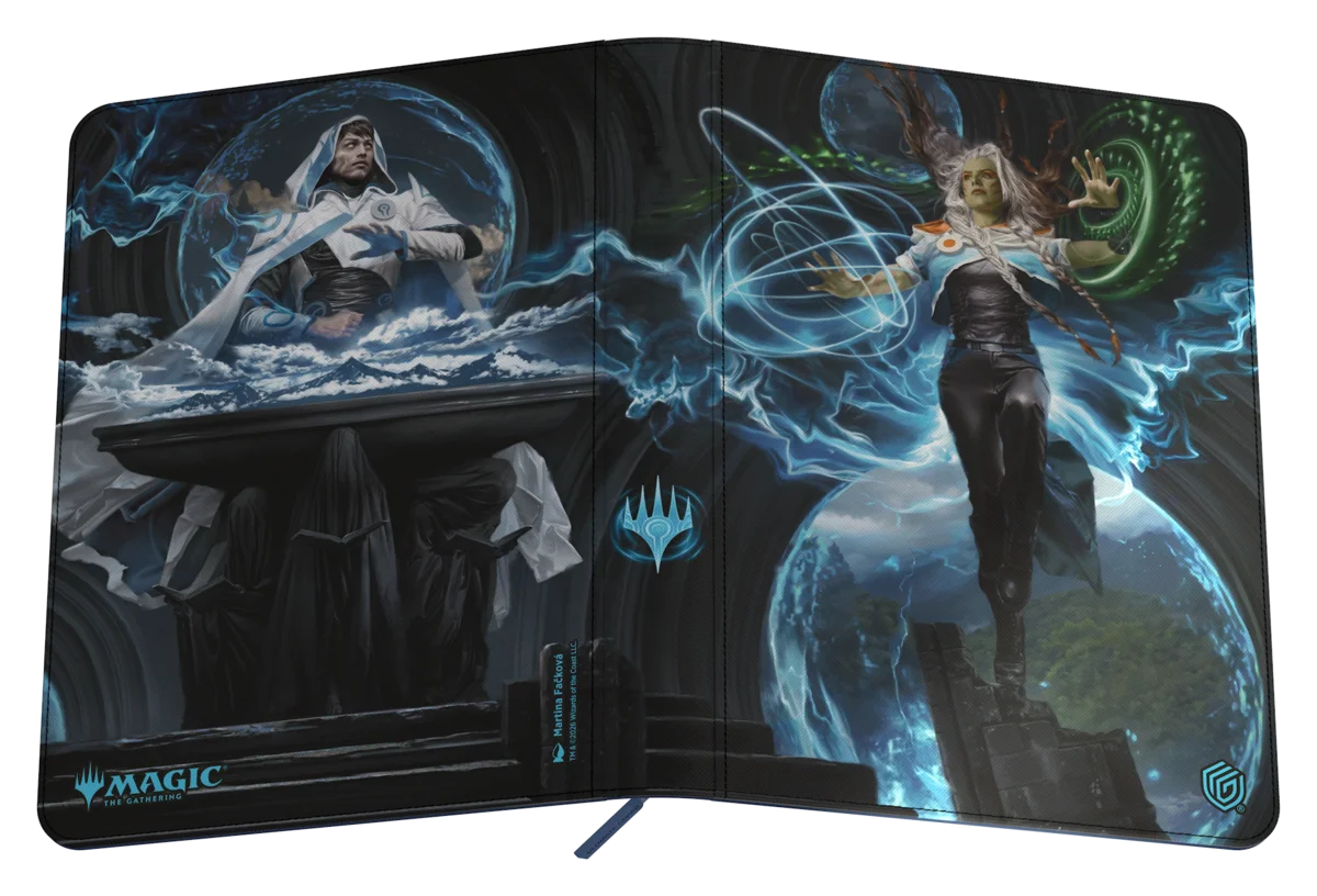 Ultimate Guard Zipfolio 360 Xenoskin Magic: The Gathering "Reality Fracture" / Jace, Reality Sculptor / Tam, the Possibility