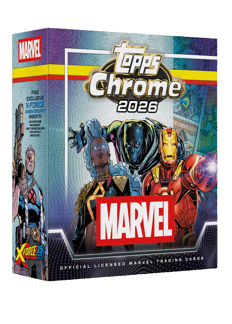 Topps Marvel Comics Chrome 2026